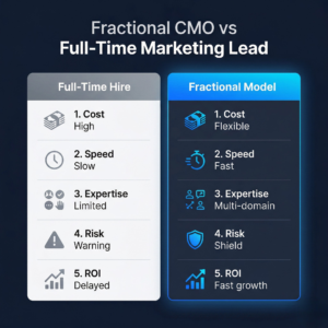 Fractional CMO vs Full TIme Marketing Lead