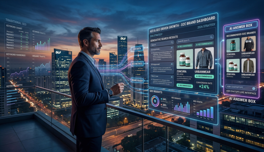 Marketing Trends Why Gurgaon’s Top D2C Brands are Prioritizing AEO and GEO