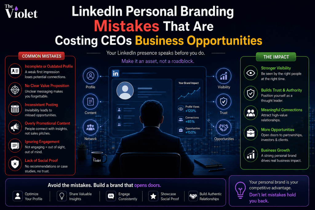 LinkedIn Personal Branding Mistakes That Are Costing CEOs Business Opportunities