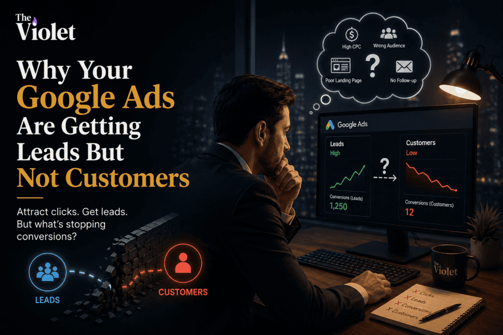 Why Your Google Ads Are Getting Leads But Not Customers